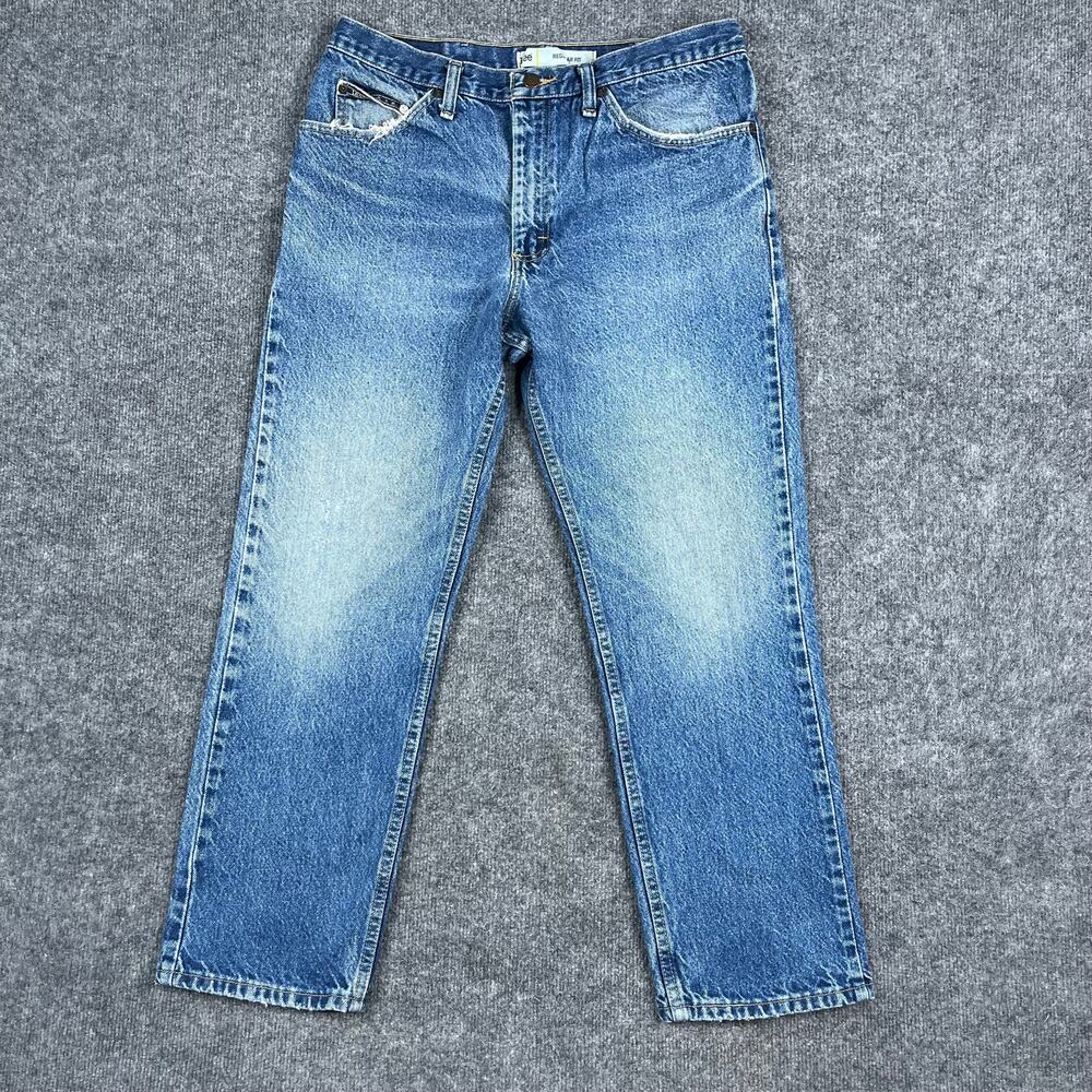 Lee Jeans Mens Size 36x29 Blue Regular Fit Straight Leg Classic Denim Pants